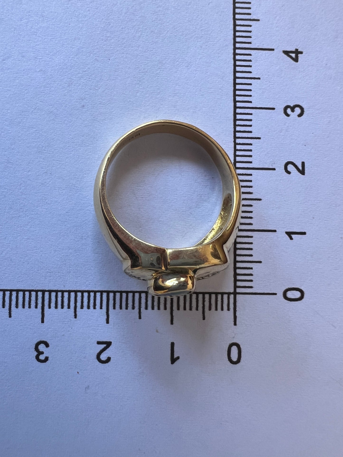 Gold Ring Green Blue Red Opal And Diamonds